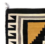 Large Navajo Two Grey Hills Rug c. 1960s, 106" x 61.5" (T90223C-0122-002)