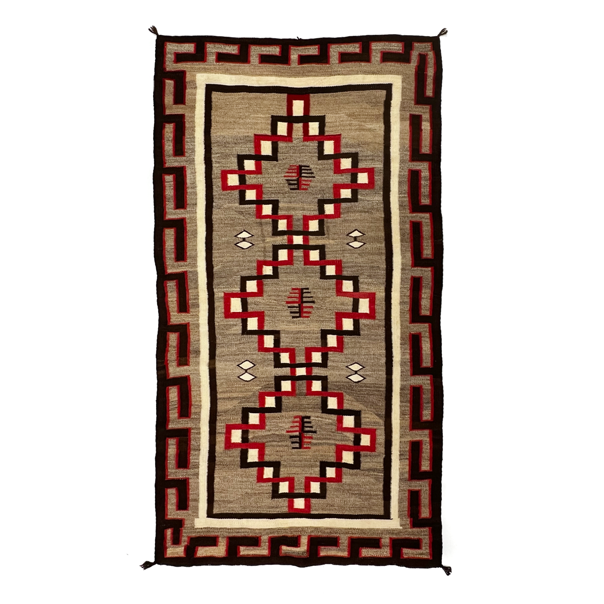 Large Navajo Klagetoh Rug c. 1900-10s, 90" x 45" (T5783)