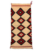 Navajo Ganado Rug c. 1900s, 50" x 23.5"