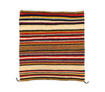 Navajo Single Saddle Blanket c. 1920-30s, 33" x 30"