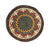 Rebecca Namingha - Hopi Polychrome Wicker Plaque c. 1998, 11.5" diameter