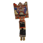 Hopi Poli Sio Mana Kachina with Custom Stand c. 1920-30s, 13" x 4.5" x 2" (K1690)