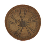 Apache Basket with Geometric Design c. 1890s, 5.75" x 14"