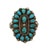 Zuni - Turquoise Cluster and...