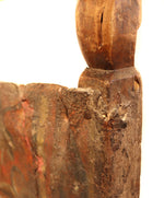 Spanish Colonial Chair, 45.5" x 20.5" x 18.5"