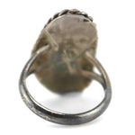 Navajo - Turquoise and Silver Ring c. 1940-50s, size 8