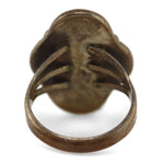 Navajo - Turquoise and Silver Ring c. 1940-50s, size 7.75