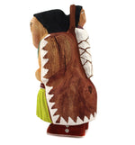 Robin Willeto (b. 1962) - Pair of Navajo Cottonwood Carved Figures of Man and Woman