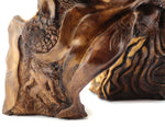 Robin Baker - Large Molokai Hawaiian Wood Carved Sculpture, 14.75" x 24" x 13"