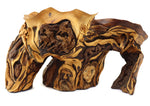 Robin Baker - Large Molokai Hawaiian Wood Carved Sculpture, 14.75" x 24" x 13"