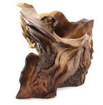 Robin Baker - Large Molokai Hawaiian Wood Carved Sculpture, 14.75" x 24" x 13"
