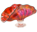Louis Via - Philabaum Glass Folded Bowl, 10.5" x 19.5" x 9"