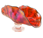 Louis Via - Philabaum Glass Folded Bowl, 10.5" x 19.5" x 9"