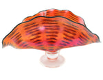 Louis Via - Philabaum Glass Folded Bowl, 10.5" x 19.5" x 9"