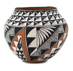 Natalie Wilson - Acoma Polychrome Jar c. 1970-80s, 5.25" x 6"