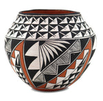 Natalie Wilson - Acoma Polychrome Jar c. 1970-80s, 5.25" x 6"