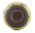 Rose Cabat (1914-2015) - Green Apple and Tan Feelie c. 1960-70s, 4.75" x 4.25"