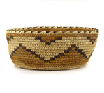 Tohono O'odham Polychrome Squash Blossom Basket c. 1970-80s, 3.5" x 9"