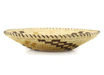 Tohono O'odham Polychrome Basket with Whirling Logs Design c. 1970-80s, 2.25" x 13"