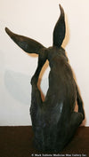 Mark Rossi - Jackrabbit - Pose 4 - Scratching Ear  Two Times Lifesize