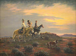 Lloyd Mitchell (1909-1978) - The Range Riders
