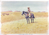 Leonard H. Reedy (1899-1956) -  Guarding the Herd