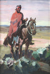 Carl Oscar Borg (1879-1947) - Navajo Rider (PDC92311A-0117-006)