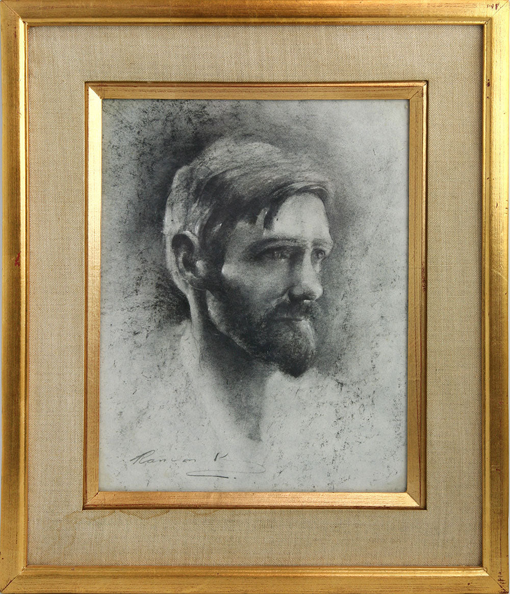 Ramon Kelley - Portrait of D. H. Lawrence (PLV91970-122-101)