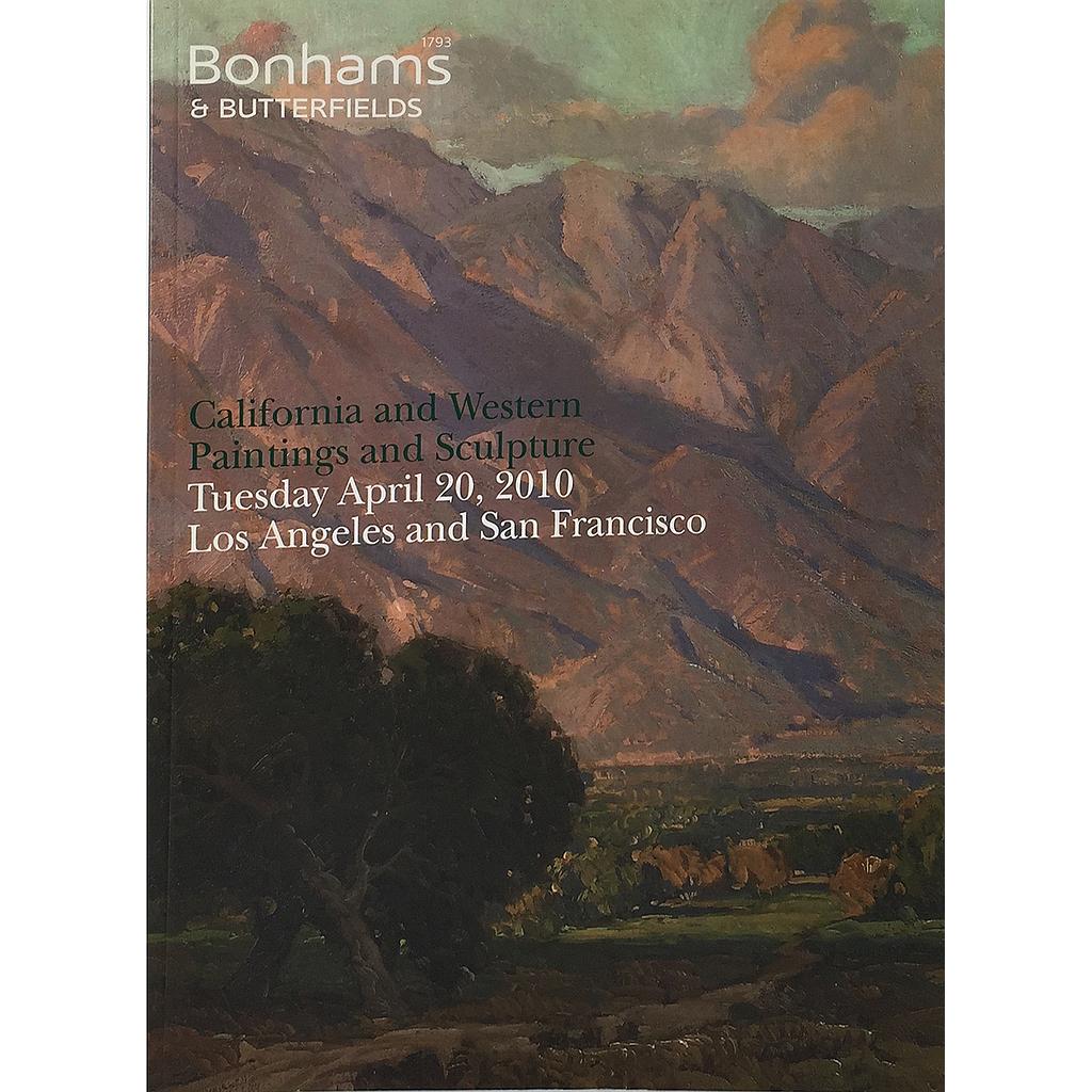 California and Western Paintings and Sculpture, April 2010