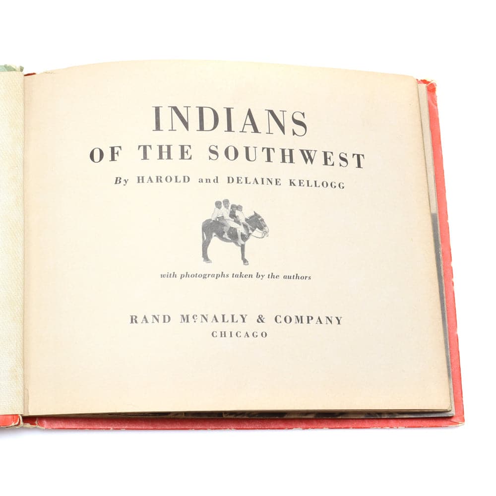Indians of the Southwest by Harold and Delaine Kellogg (B90324-0620-001)3