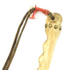 Plains Deer Bone Quirt c. 1880-90s, 35" x 2" x 1" (DW1256)