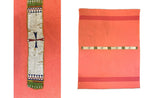 Lakota Beaded Strip on Hudson's Bay Company 4-Point Blanket c. 1880-1910s, 86" x 72" (DW91934C-0722-001)