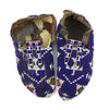 Sioux Beaded Leather Moccasins c. 1890-1900s, 3.5" x 9.5" x 4" (DW91963-0122-001) 4