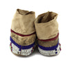 Sioux Beaded Leather Moccasins c. 1890s, 2.75" x 8.5" x 3.25" (DW91963-1021-019)3