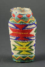 Paiute Beaded Glass Bottle