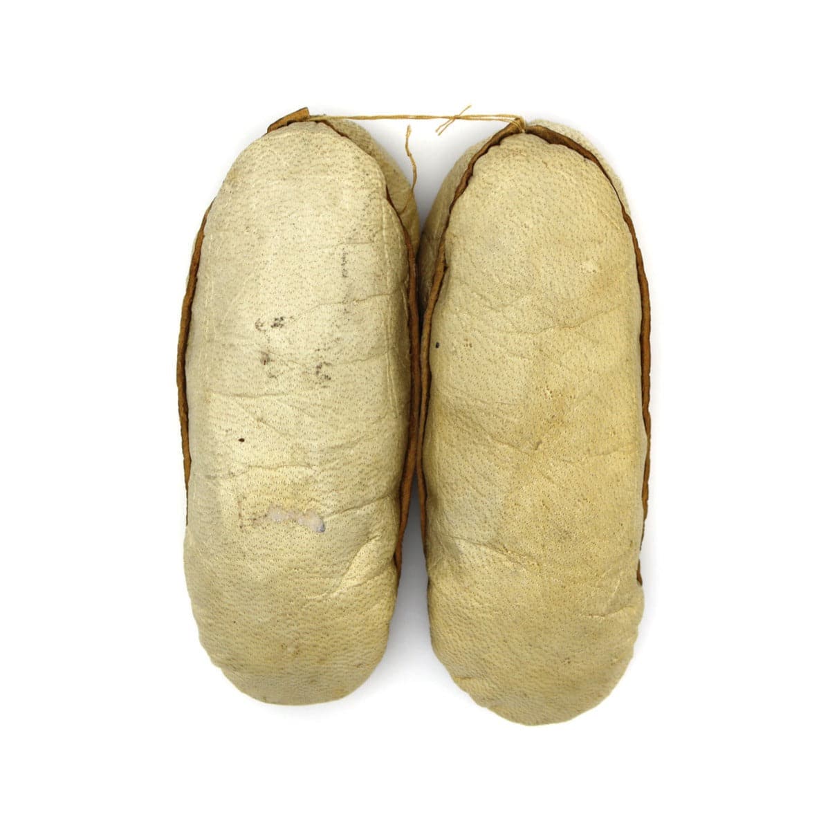 Eskimo Seal Leather and Beaded Baby Moccasins c. 1900s, 2" x 5" x 2" (DW92323A-0421-007) 5
