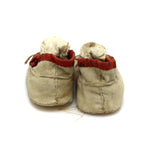 Woodlands (Sac and Fox) Leather Beaded Moccasins with Floral Design c. 1900s, 2" x 5.25" x 2.25" (DW92323A-0421-015) 3
