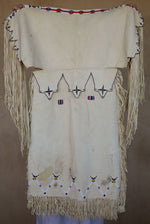Plains Beaded Child's Dress c. 1950s, 33" x 22" (DW92429-0610-001)