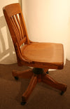 Vintage Office Chair, c. 1910s, 33.5" x 18" x 16" (F1219)