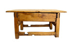 Sabino Wood Table c. 1700s, 17.5" x 35" x 17.5" (F90709-1022-011) 3