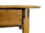 Sabino Wood Table c. 1700s, 17.5" x 35" x 17.5" (F90709-1022-011) 5