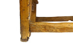 Sabino Wood Table c. 1700s, 17.5" x 35" x 17.5" (F90709-1022-011) 4