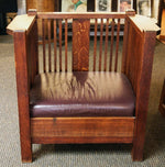 Arts and Crafts Couch and Chair, c. 1900s (F91924-0213-002)