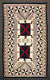 Navajo Crystal Storm Pattern Rug...