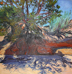 SOLD Louisa McElwain (1953-2013) - Cutbank and Tree