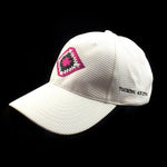Mark Sublette Medicine Man Gallery Embroidered Hat - White with Pink Logo