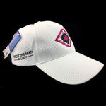 Mark Sublette Medicine Man Gallery Embroidered Hat - White with Pink Logo