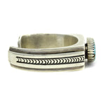 Navajo Silver Stamped Spoon with Deer Design c. 1900-20s, 4.75" x 1" 3
