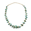 Navajo Turquoise and Heishi Necklace c. 1950s, 31" length (J11927) 1
