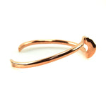 John K. Aguilar - Santo Domingo Contemporary Copper Twist Bracelet, size 6.5 (J12026) 2
